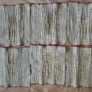 6 Clotheez Reusable Organic Cotton Diapers + 4 Organic Cotton Doublers